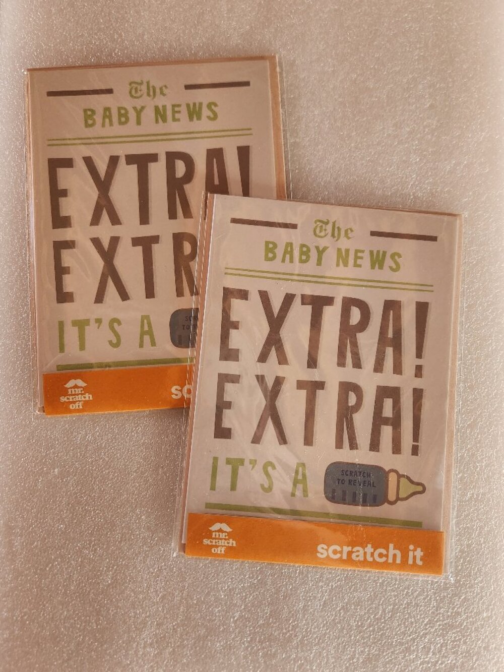 It's a Boy Scratch Off Cards - Set of 2